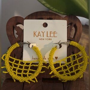 Kay Lee New York Beaded Boho Earrings NWT